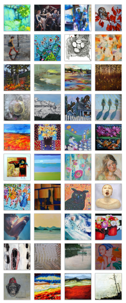 Mystery Art Show teasers
