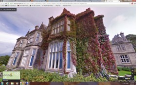 Muckross House, County Kerry Ireland as seen through Google Streetview.