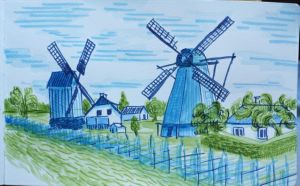 Cool Windmills in Estonia Cool Windmills in Estonia