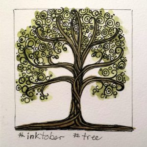 inktober tree